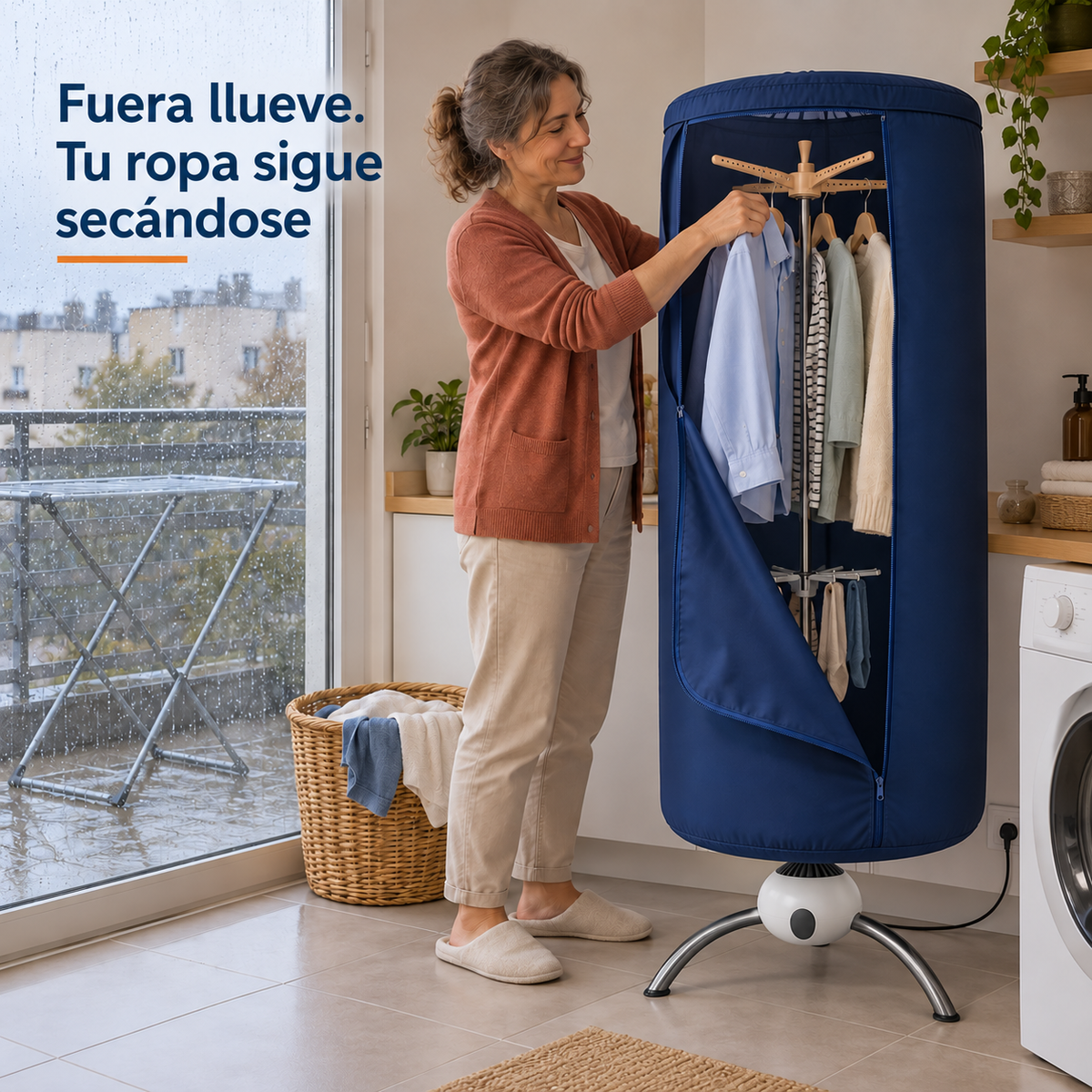 Secador de ropa portátil