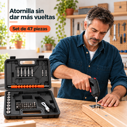 Set 47 pcs Destornillador eléctrico